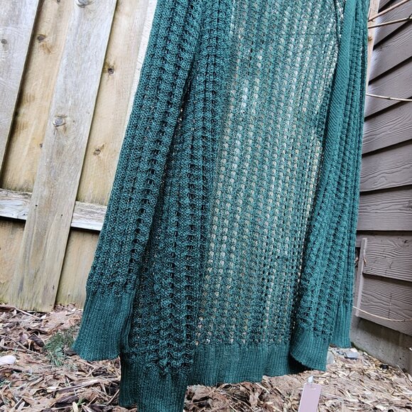 *NWT* Women's Yes Fashion XL open front sweater - Picture 9 of 9